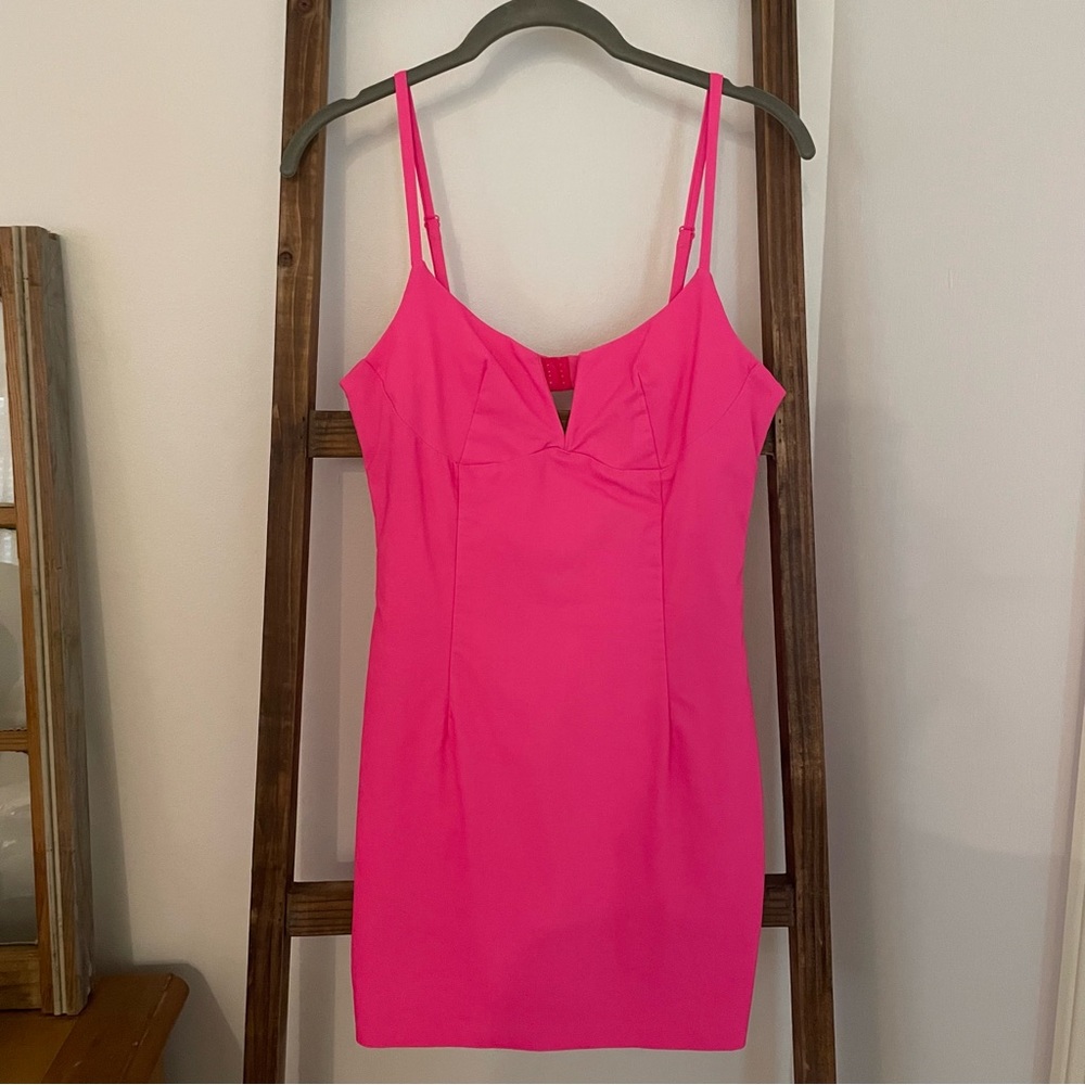 Tobi Hot Pink Mini Club Dress 💞